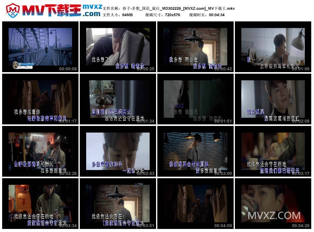 春子-多想_国语_流行_MD302226